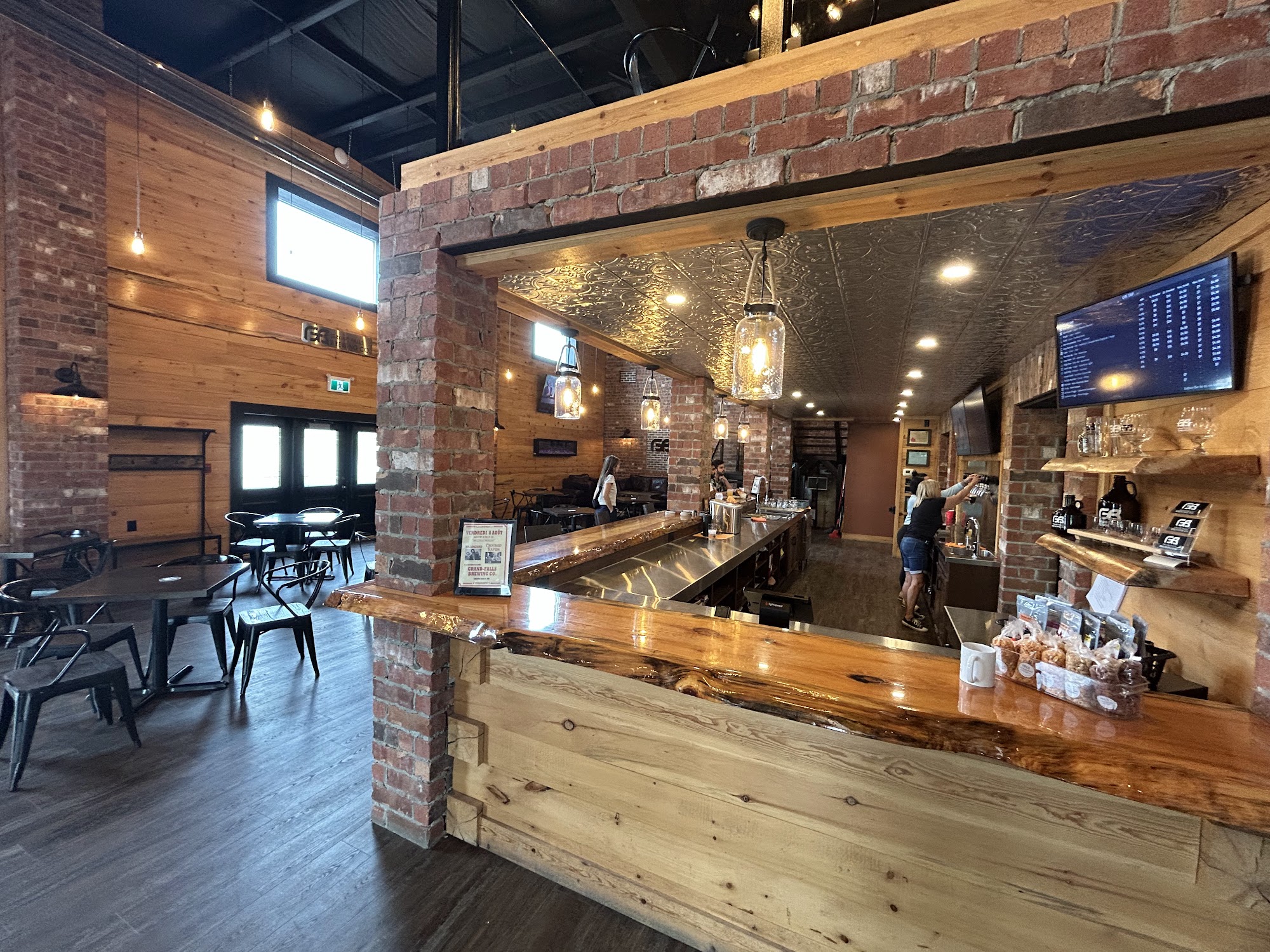 Grand Falls Brewing Co. Menu