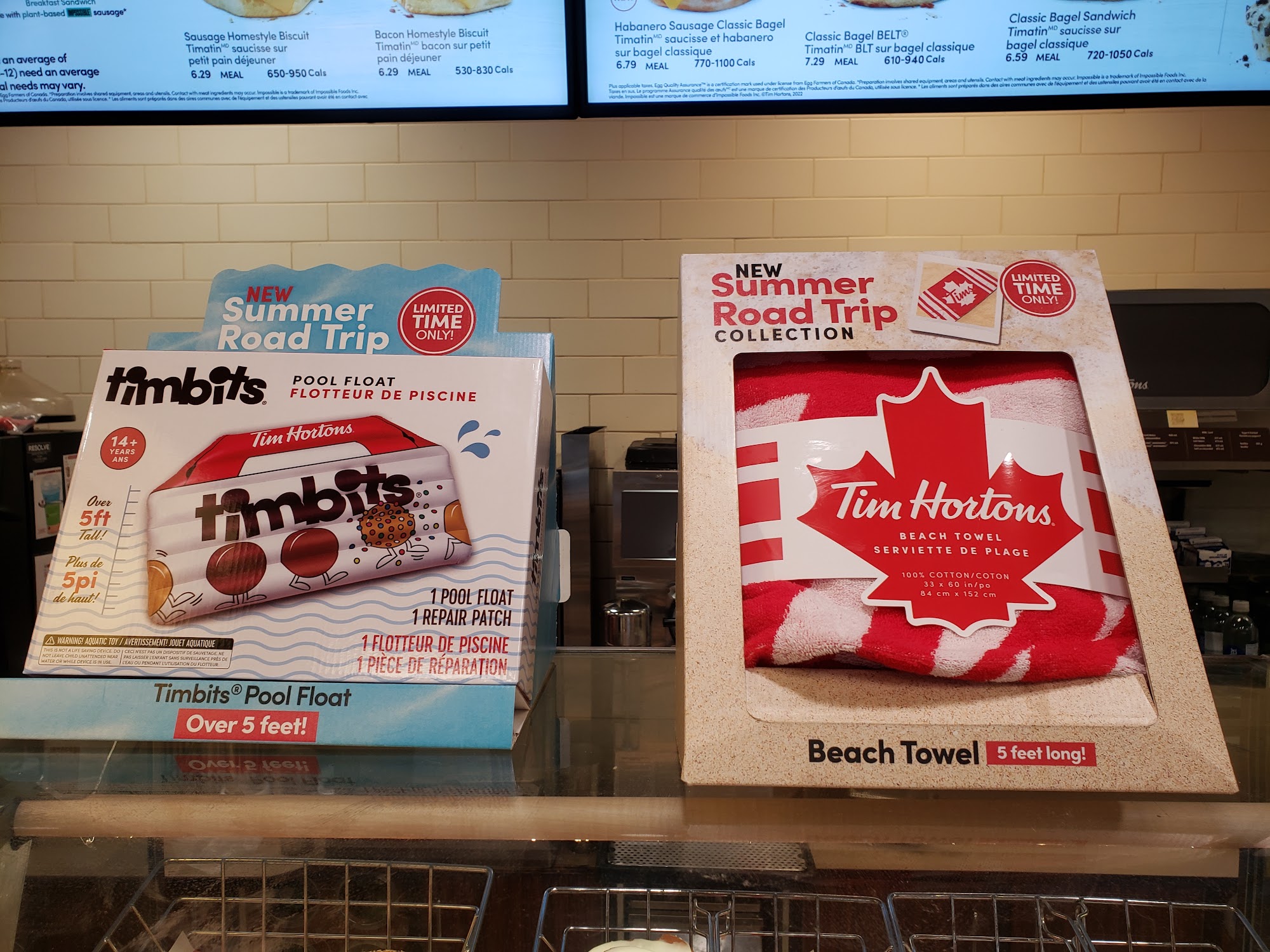 Tim Hortons Menu