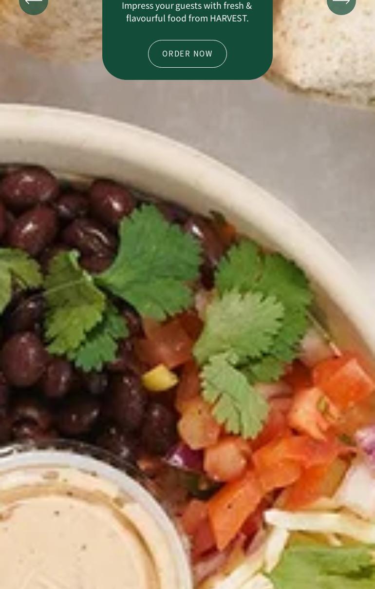 HARVEST Clean Eats (Moncton - Granite Drive) Menu