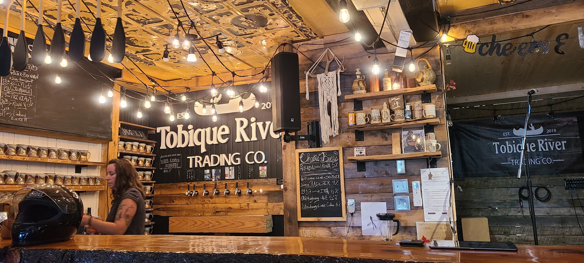 Tobique River Trading Company Menu