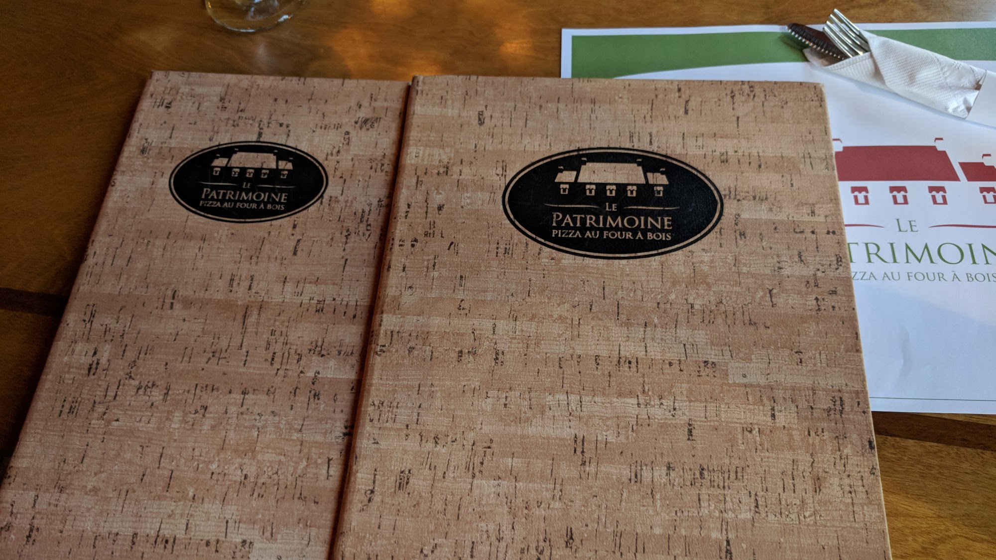 Pizza Le Patrimoine Menu