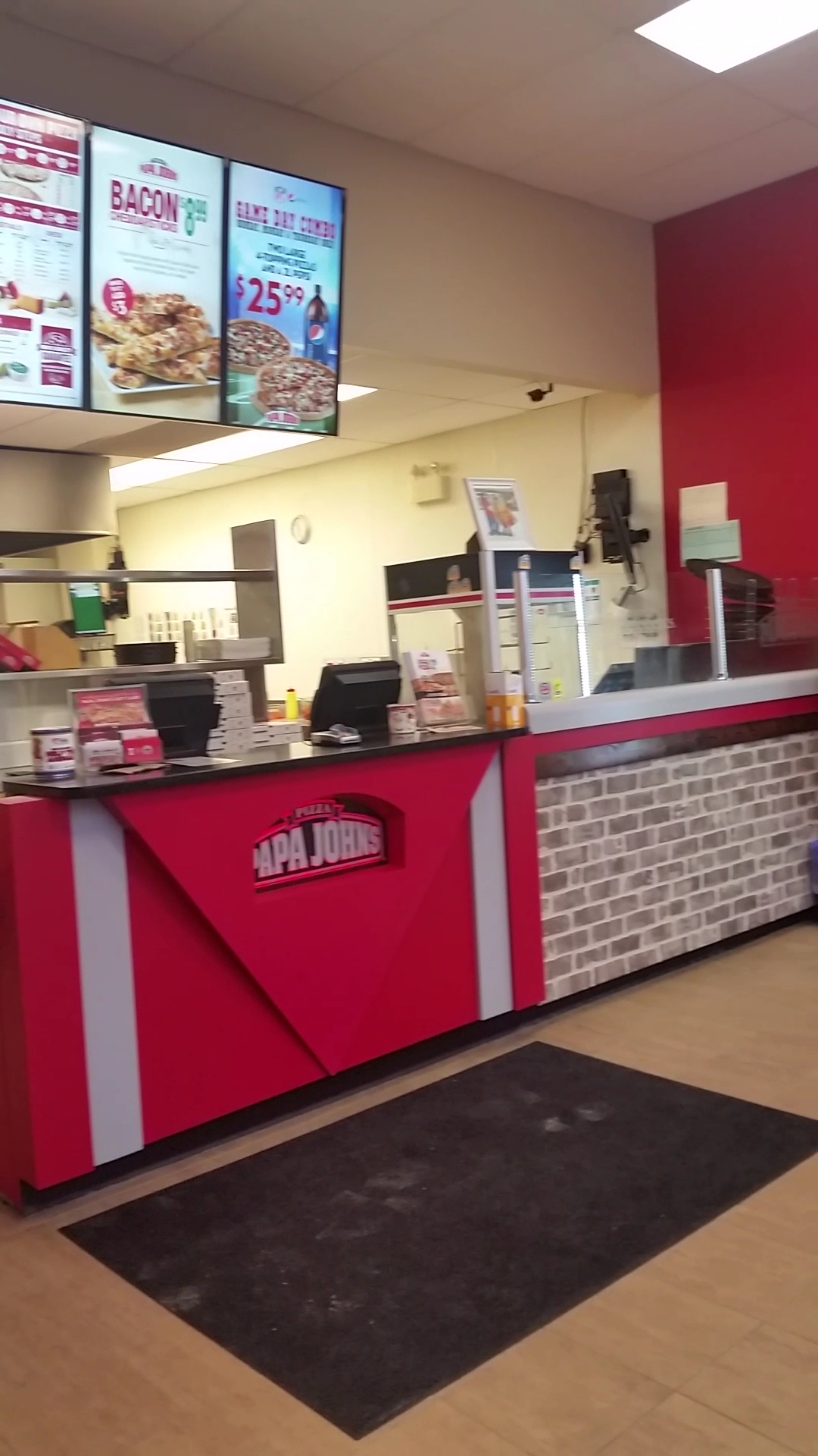 Papa John's Pizza Menu