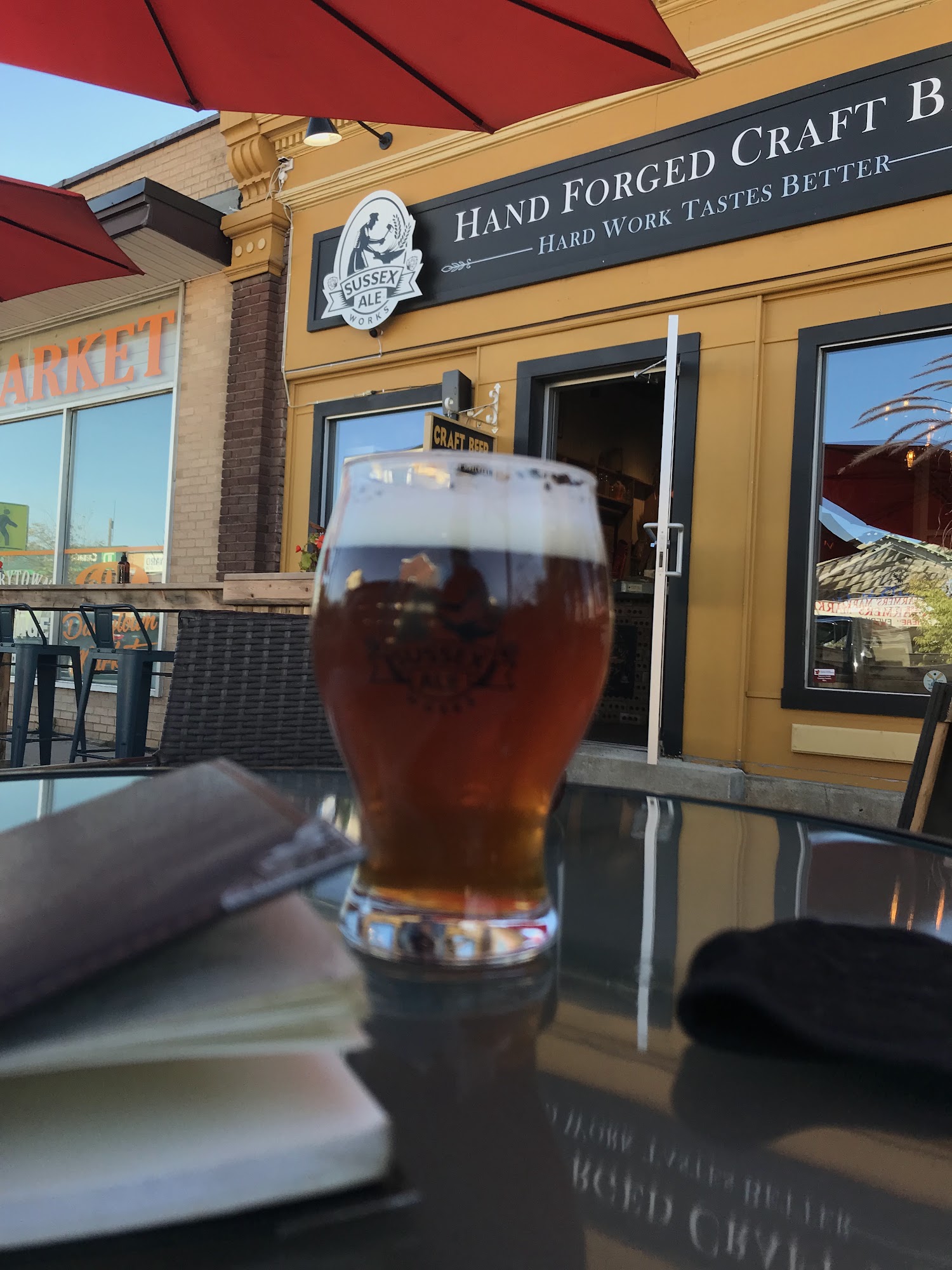 Sussex Ale Works Menu