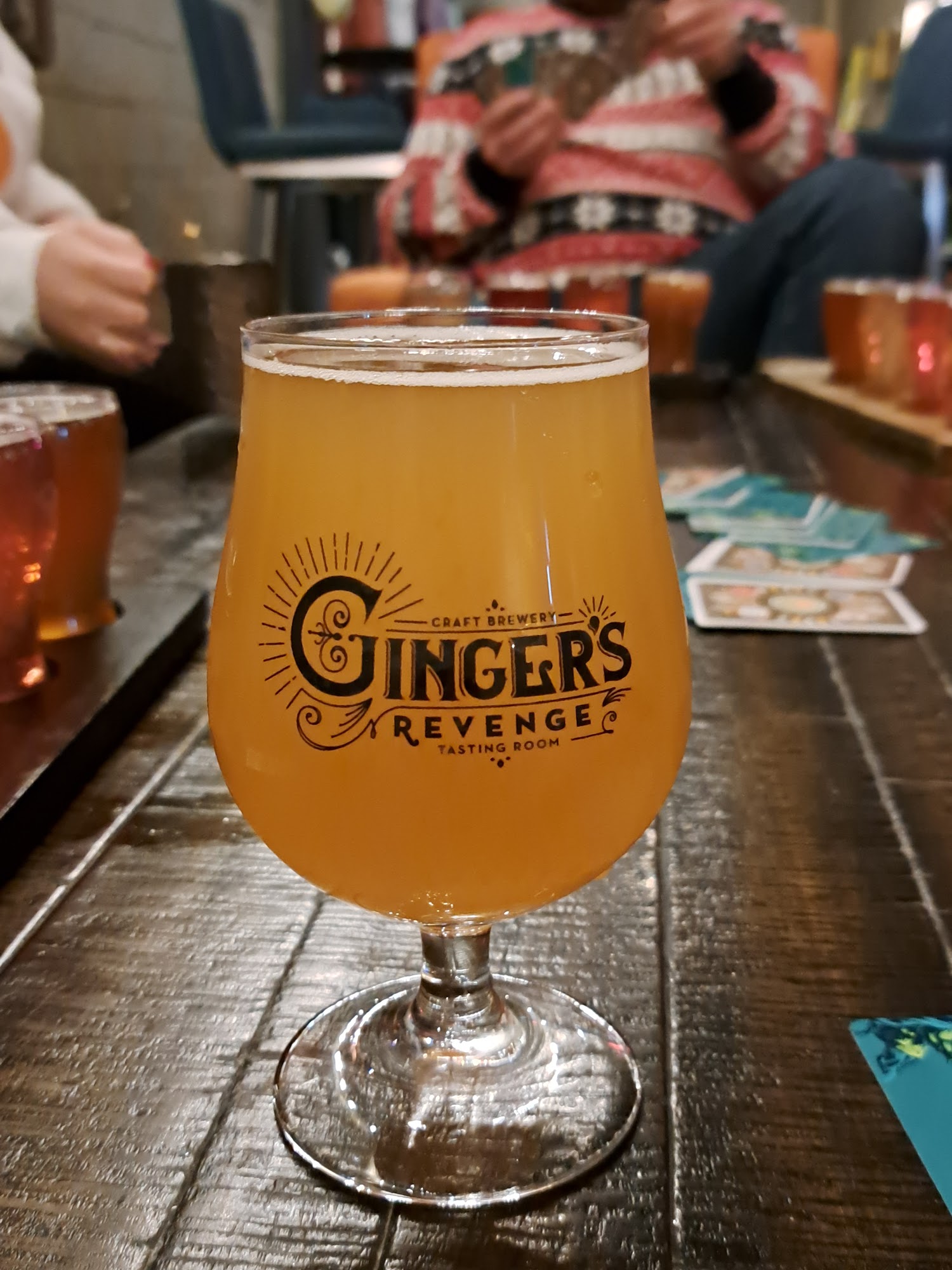 Ginger's Revenge Menu