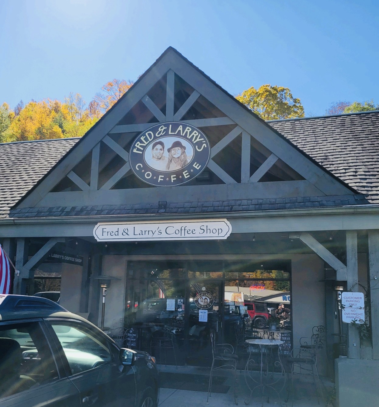 Fred & Larry's Coffee Banner Elk