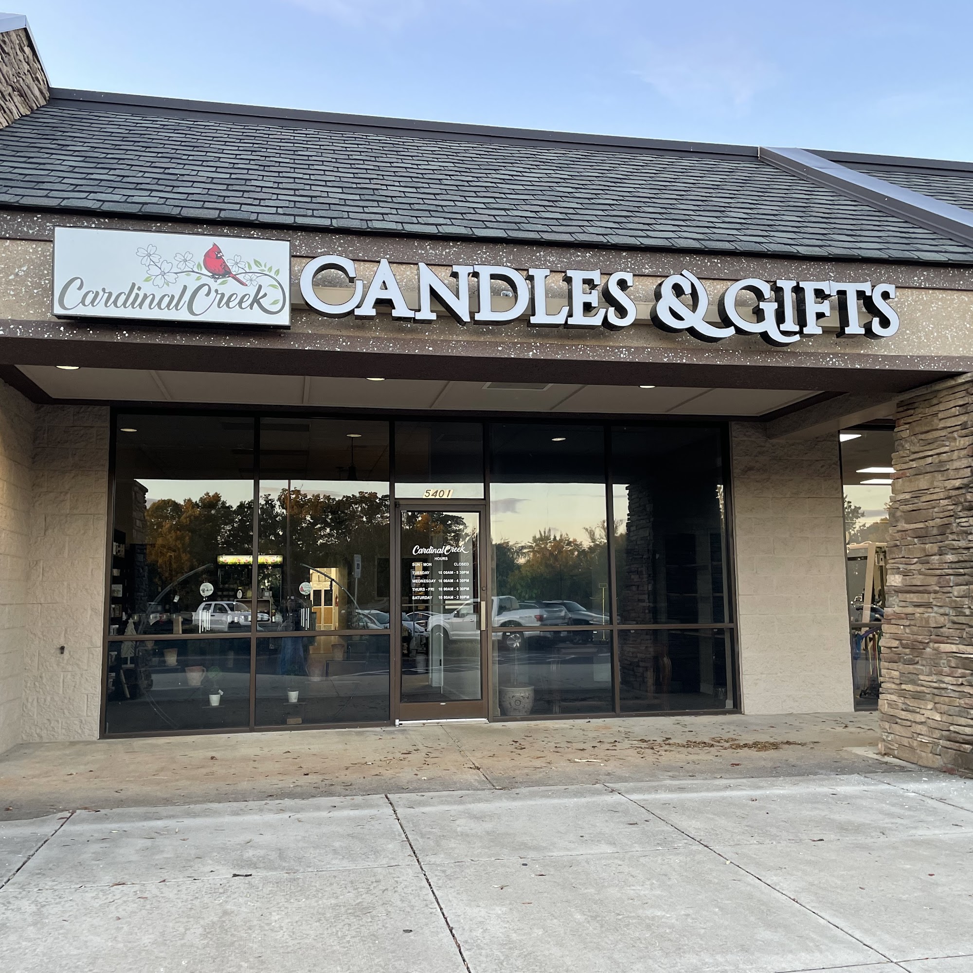 Cardinal Creek Candles & Gifts 5401 US-158, Bermuda Run North Carolina 27006
