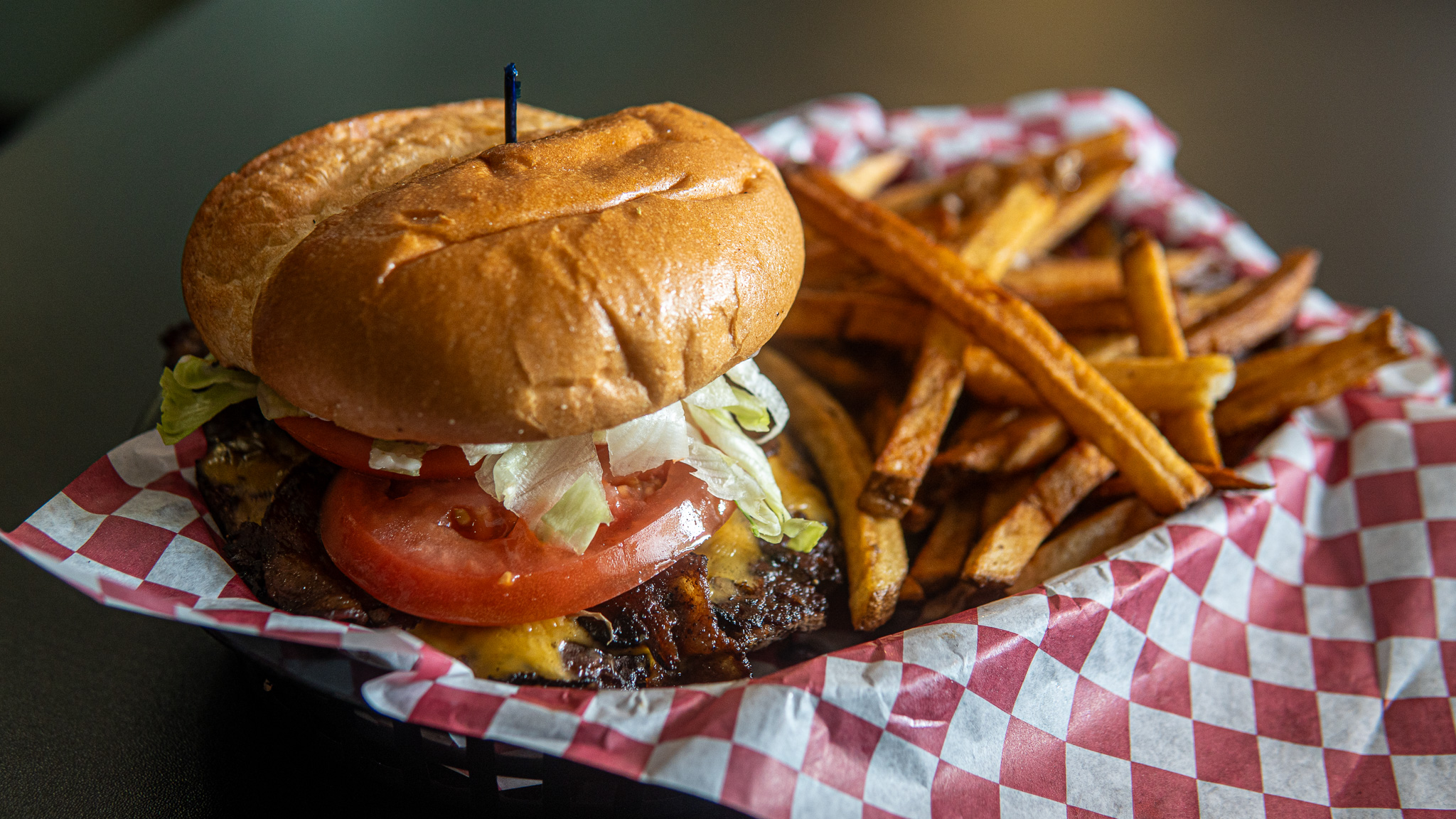 Mac's Burgers & Cheesesteaks at Lookout Brewing Black Mountain