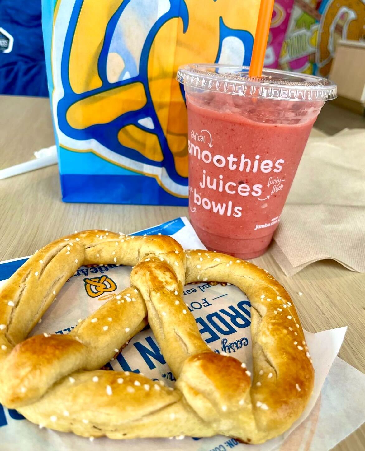 Auntie Anne's Menu