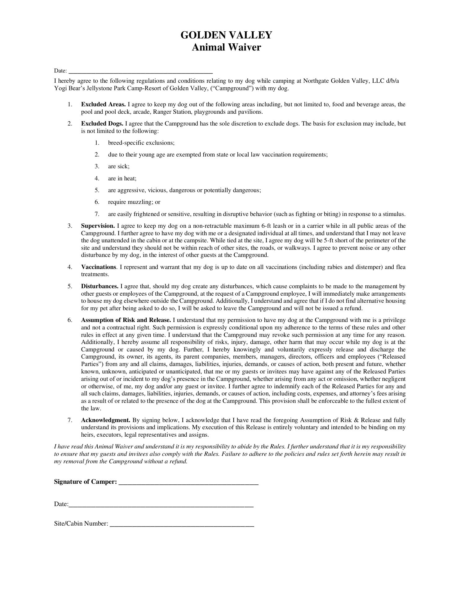 Blue Ridge Tavern Menu