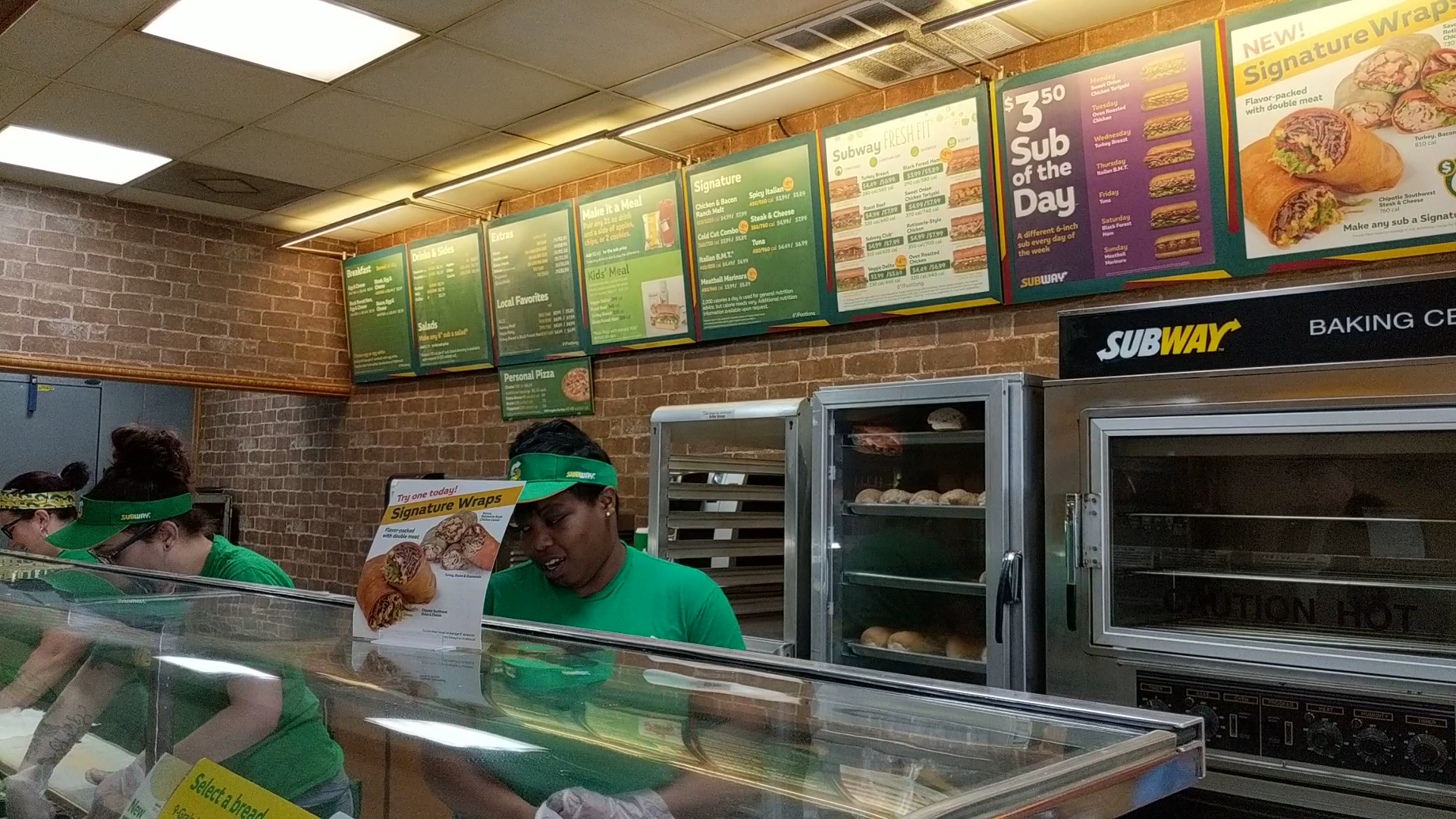 Subway Menu