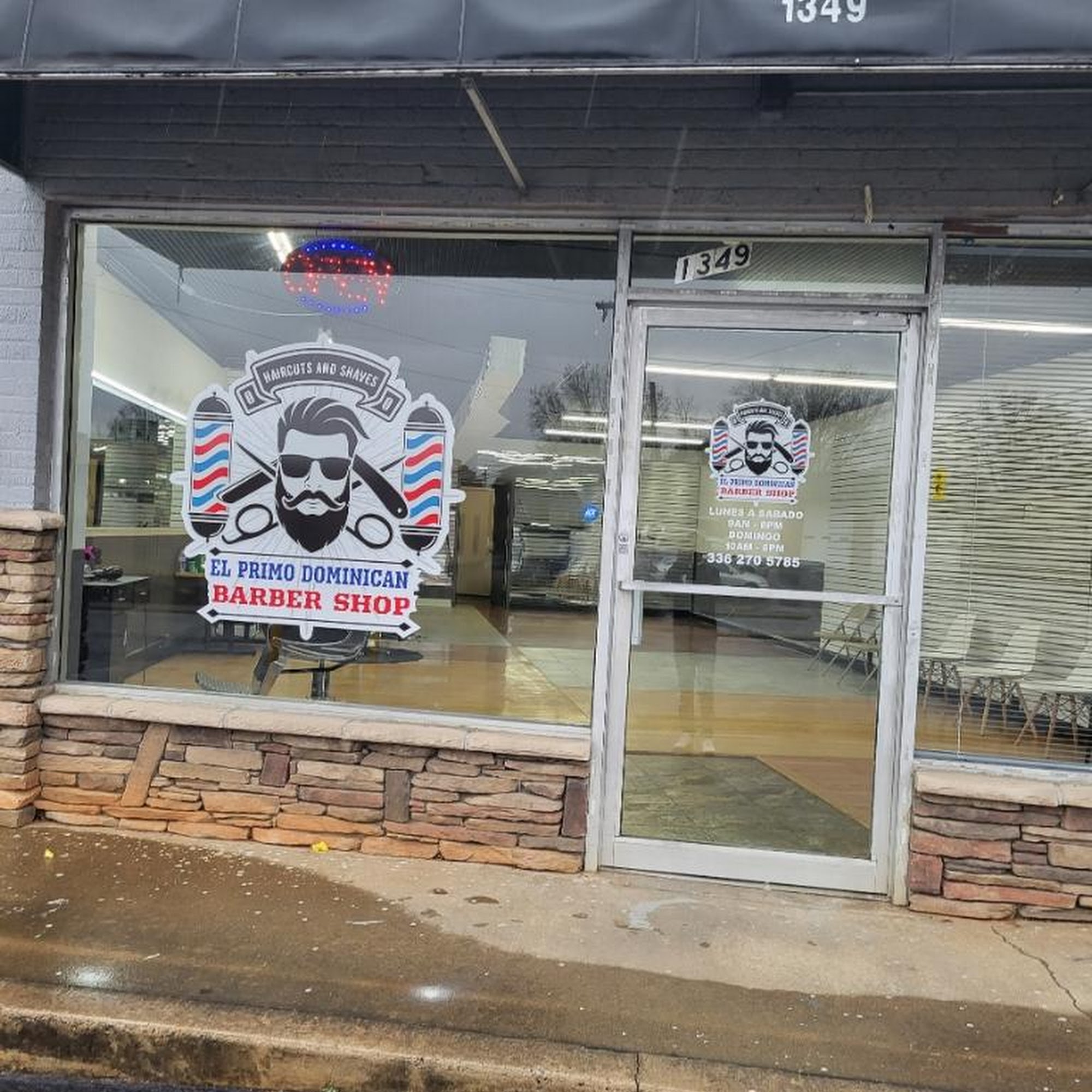 El Primo Dominican Barbershop 1349 S Church St, Burlington North Carolina 27215