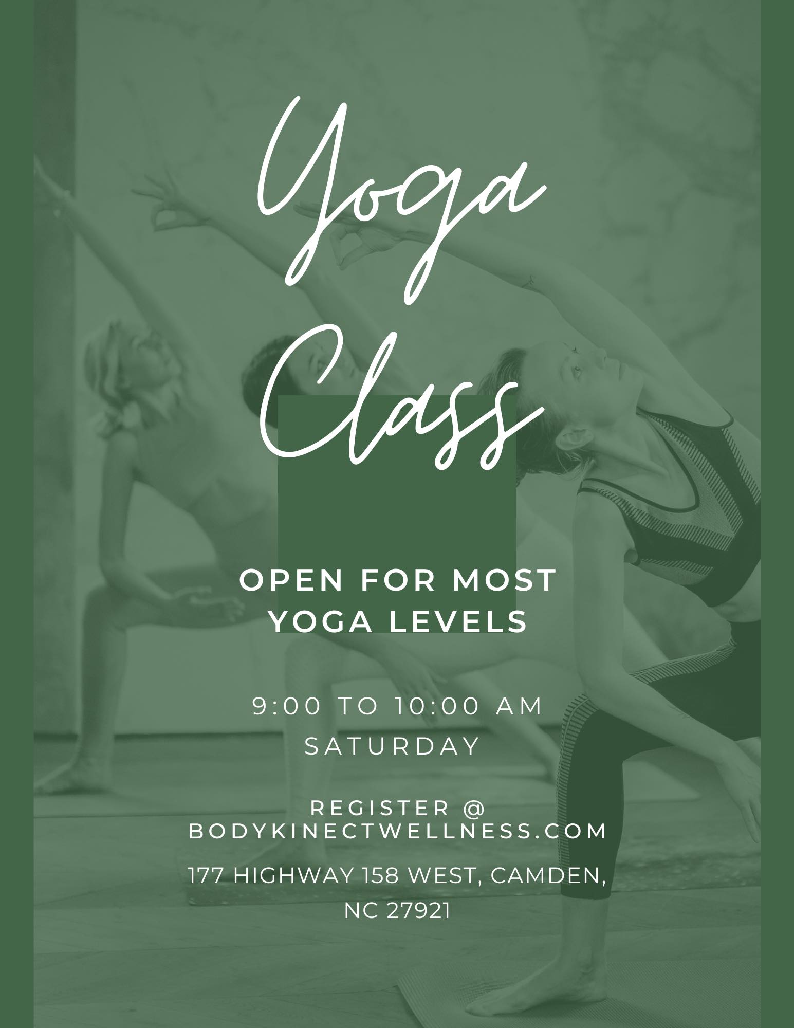 Body Kinect Wellness 177 US-158, Camden North Carolina 27921