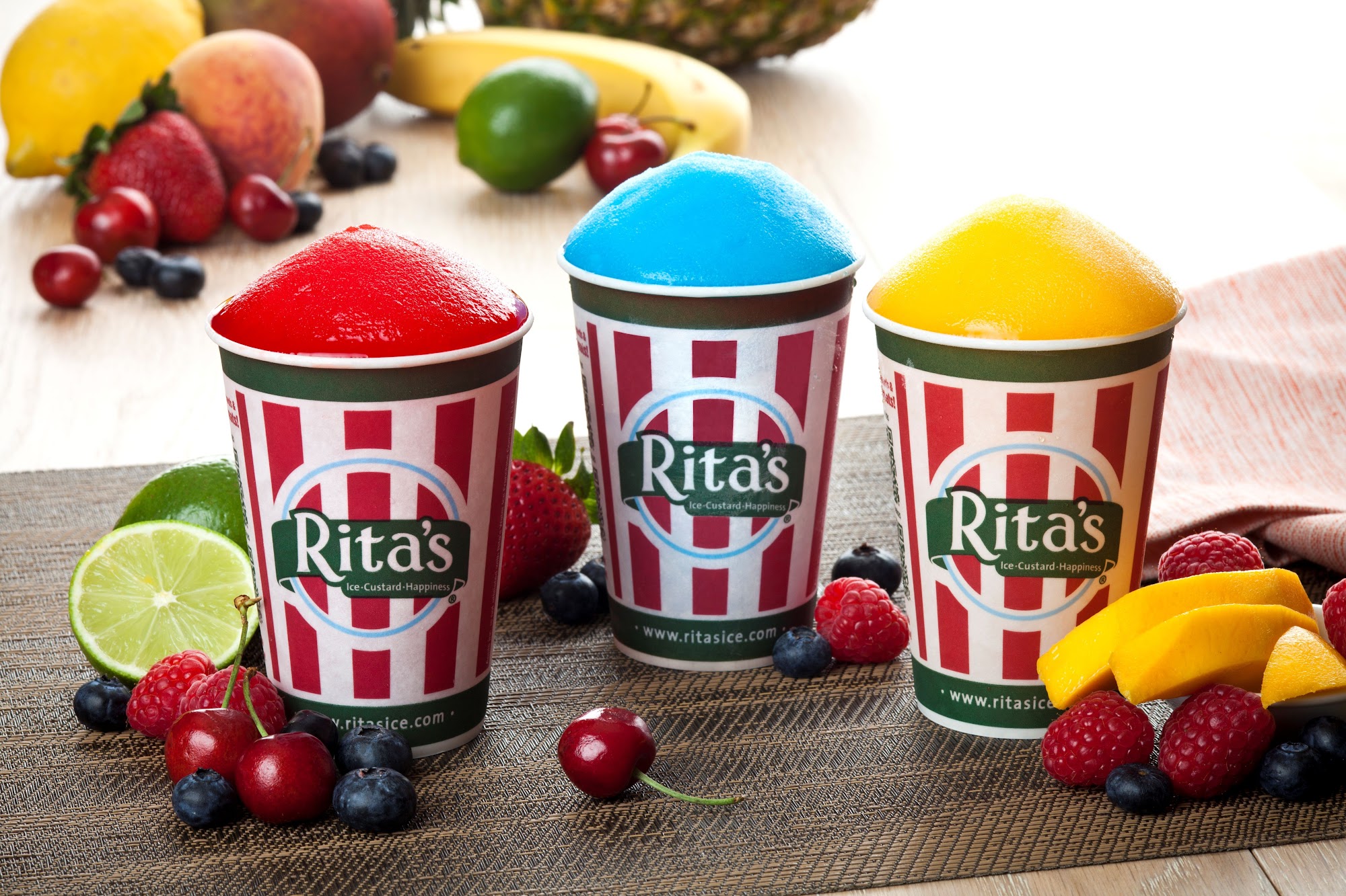 Rita's Italian Ice & Frozen Custard Menu