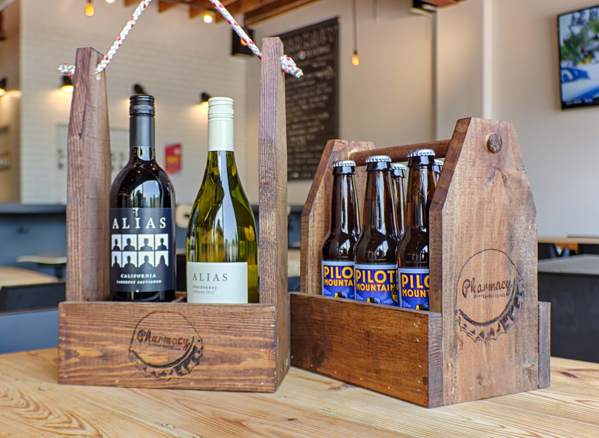 Pharmacy Bottle + Beverage Cary