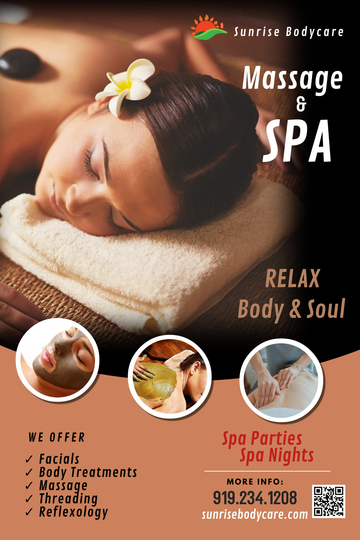 Sunrise Bodycare Massage and Spa 1869 Lake Pine Dr, Cary, NC 27511