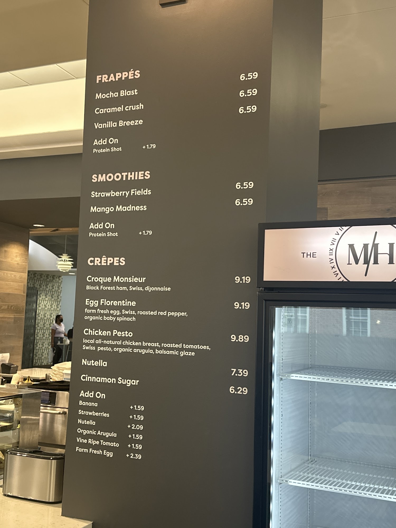 Mad Hatter's Cafe Menu