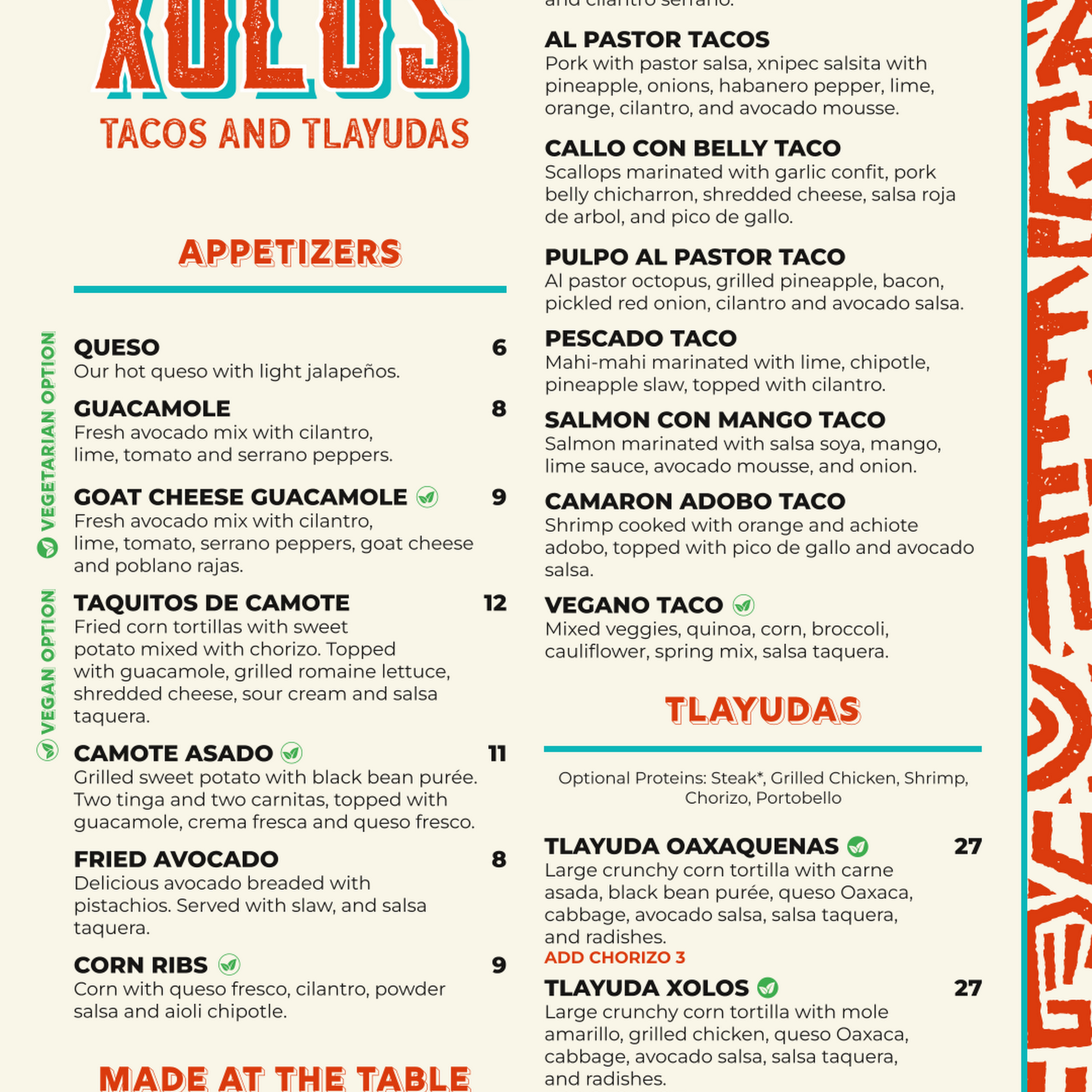 Xolos Tacos Y Tlayudas Chapel Hill