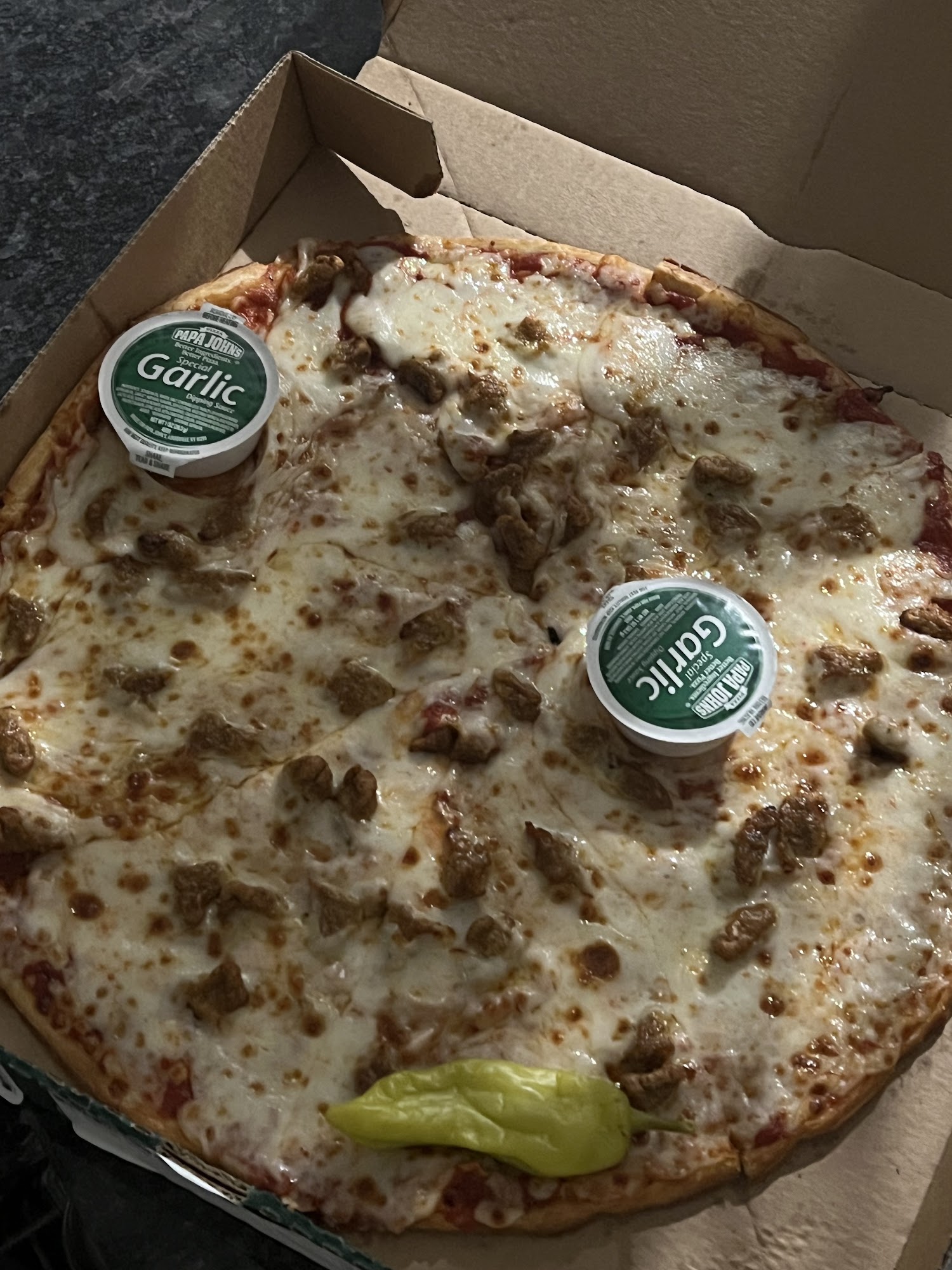 Papa Johns Pizza Menu