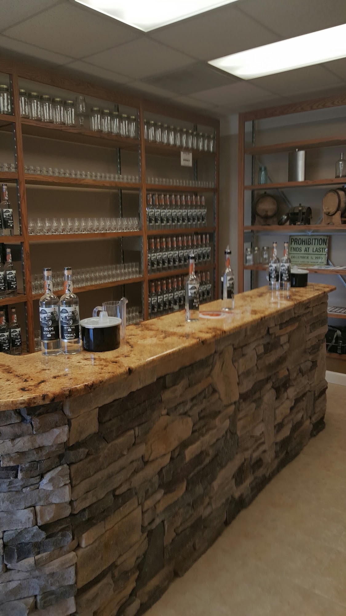 Seven Jars Winery and Distillery Menu