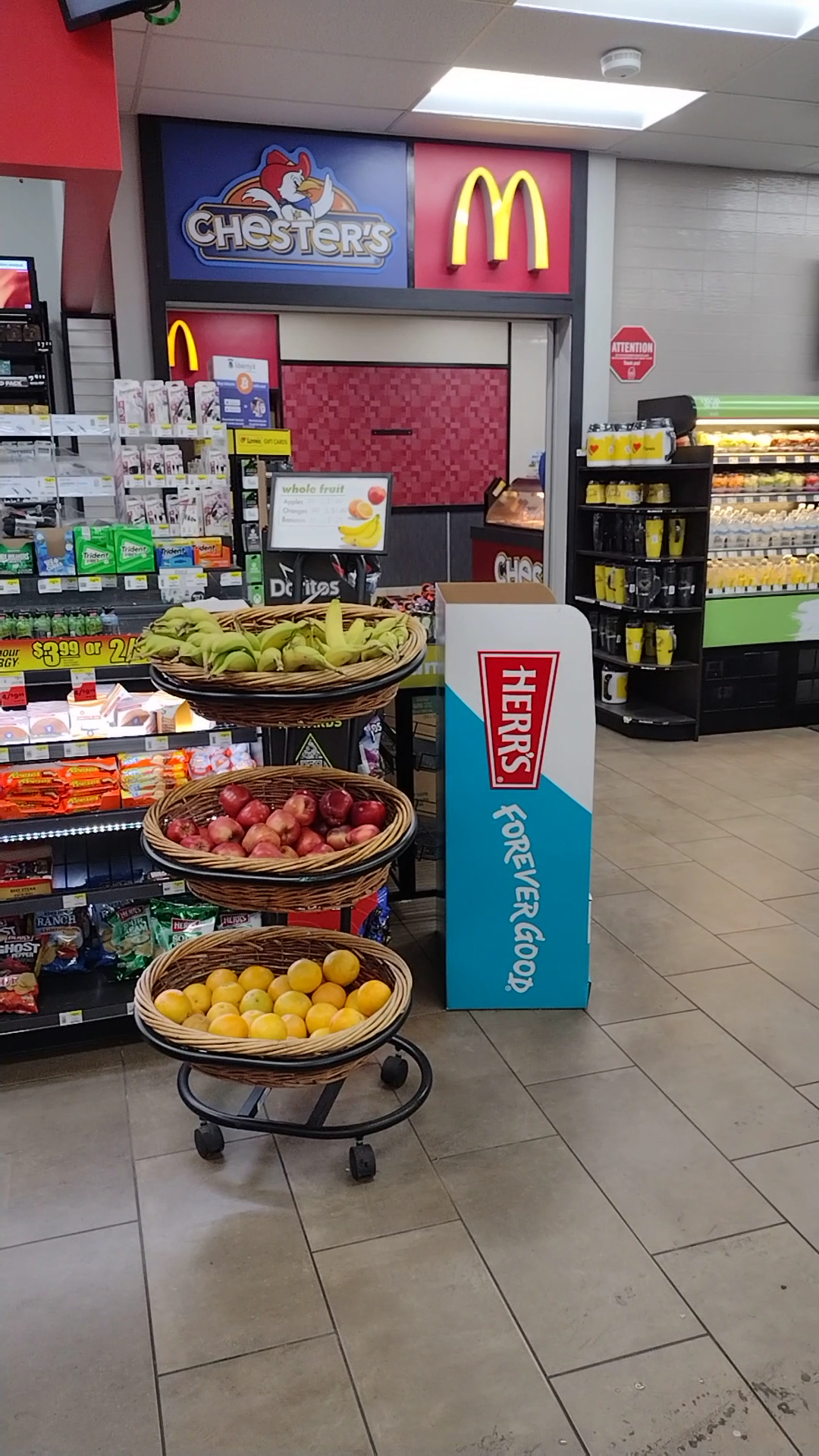 Chester's Chicken Menu