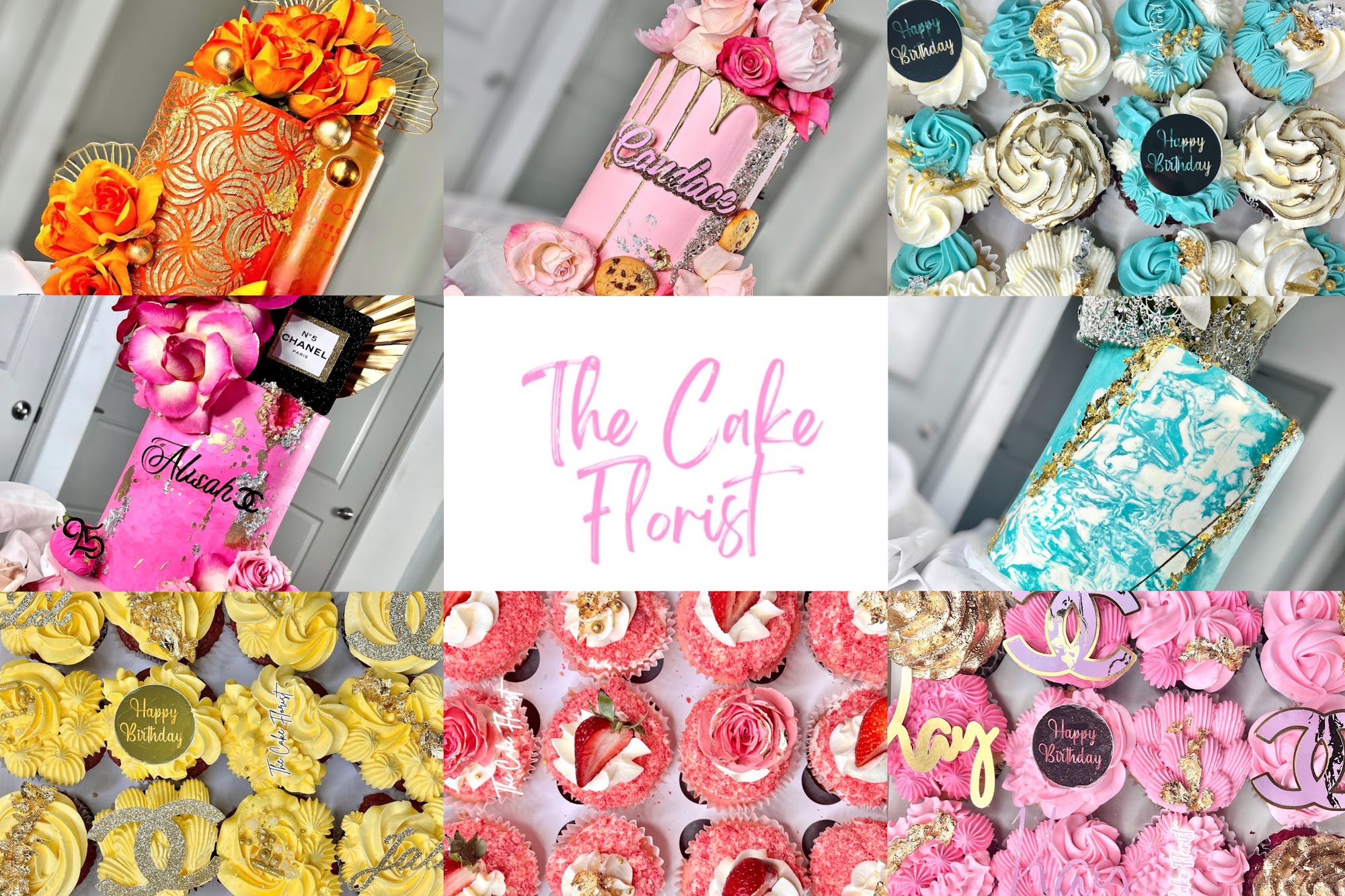 The Cake Florist Menu