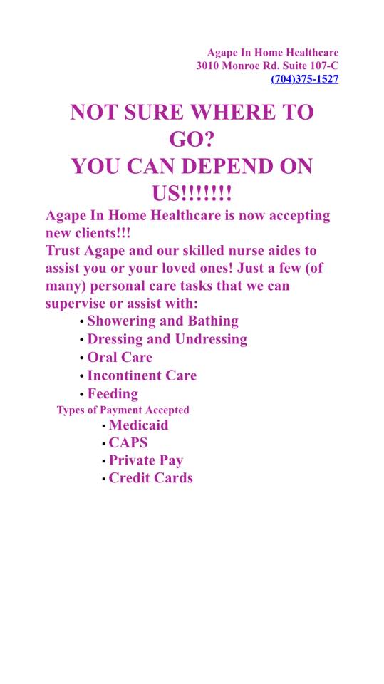 Agape Home Care Inc
