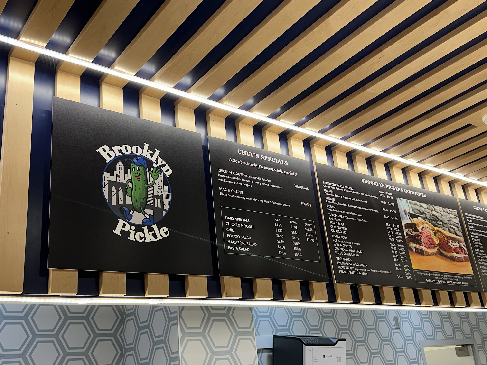 Brooklyn Pickle Charlotte Menu