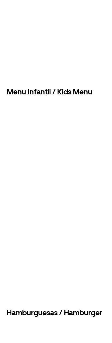 Costa del sol #4 Arrowood Menu