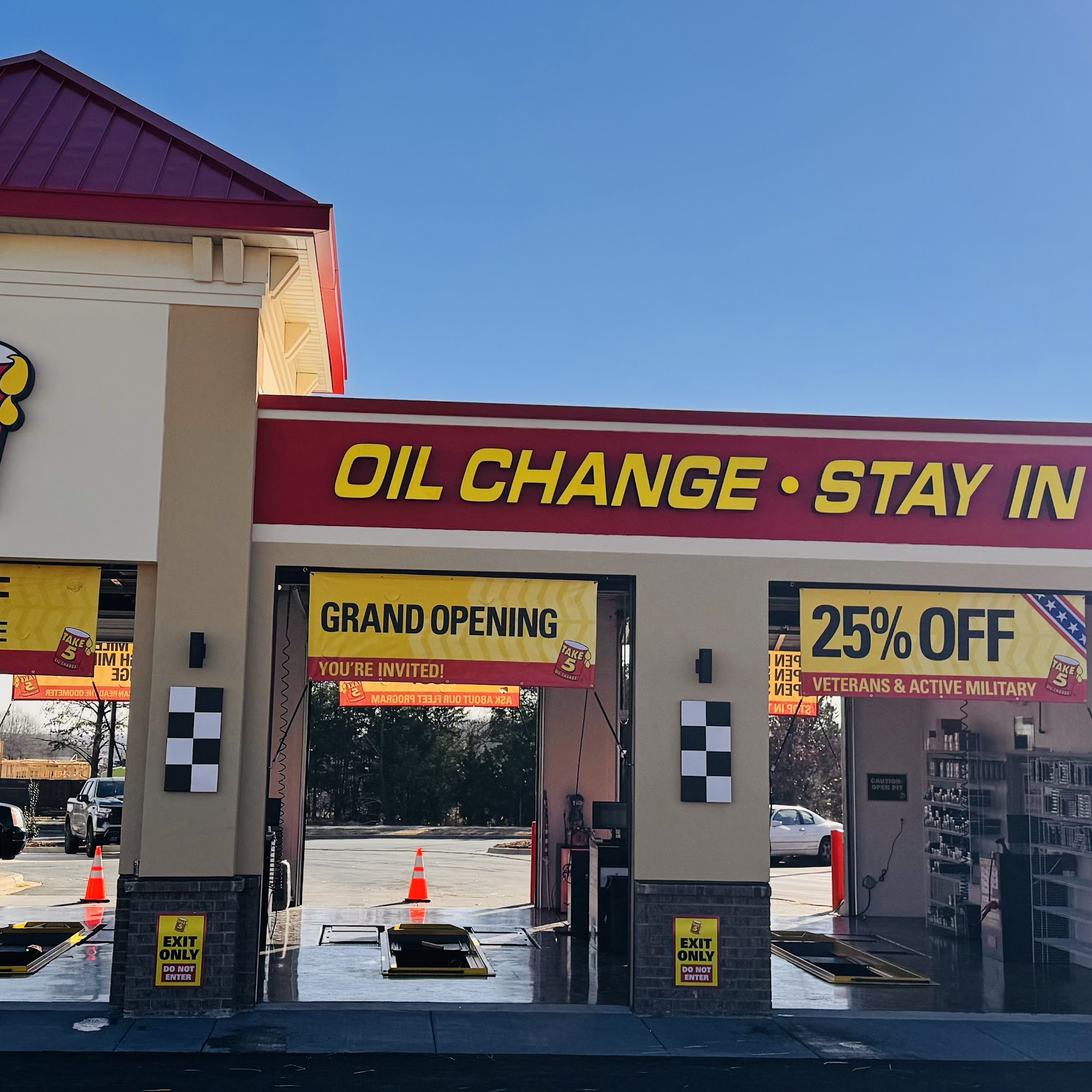 Take 5 Oil Change
