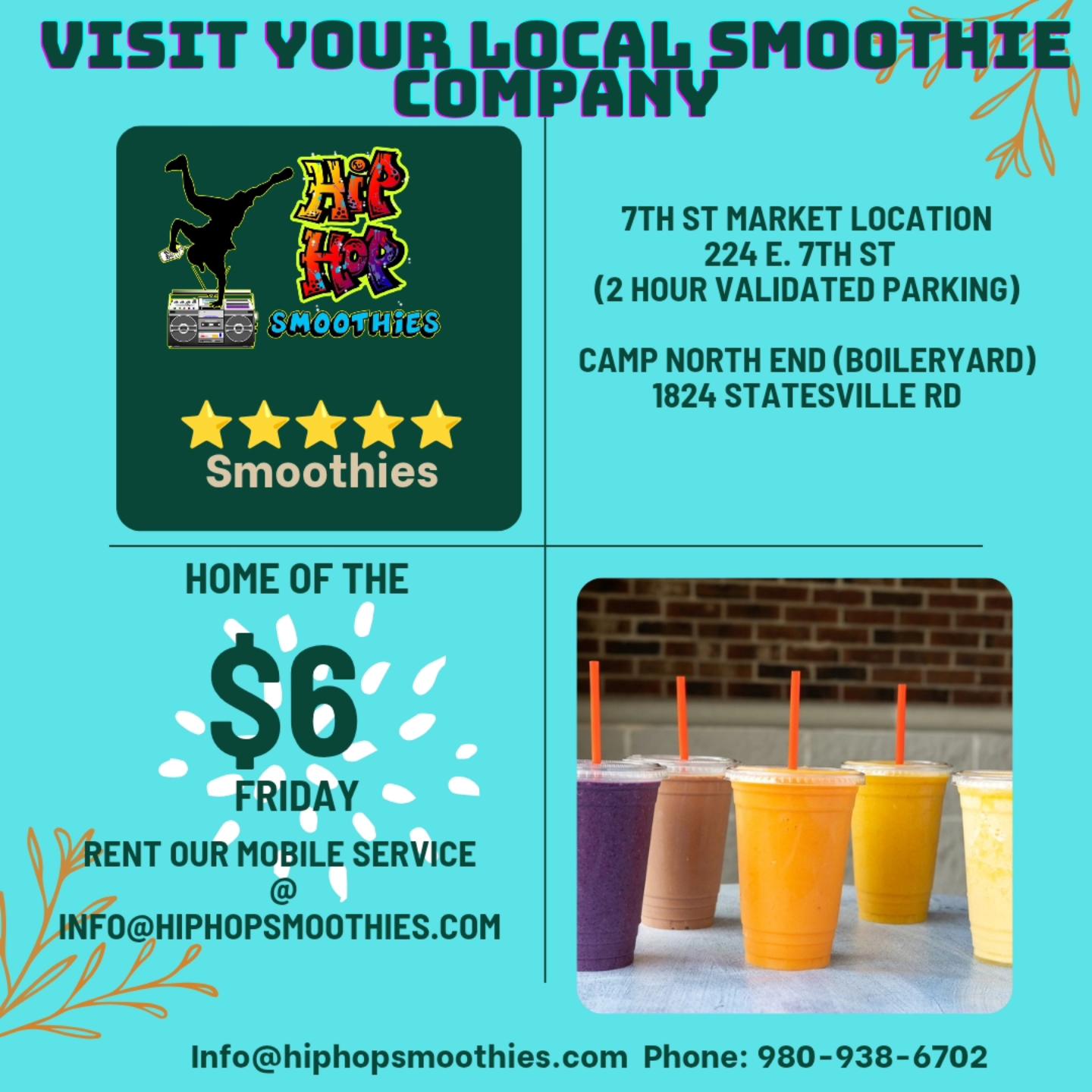 Hip Hop Smoothies
