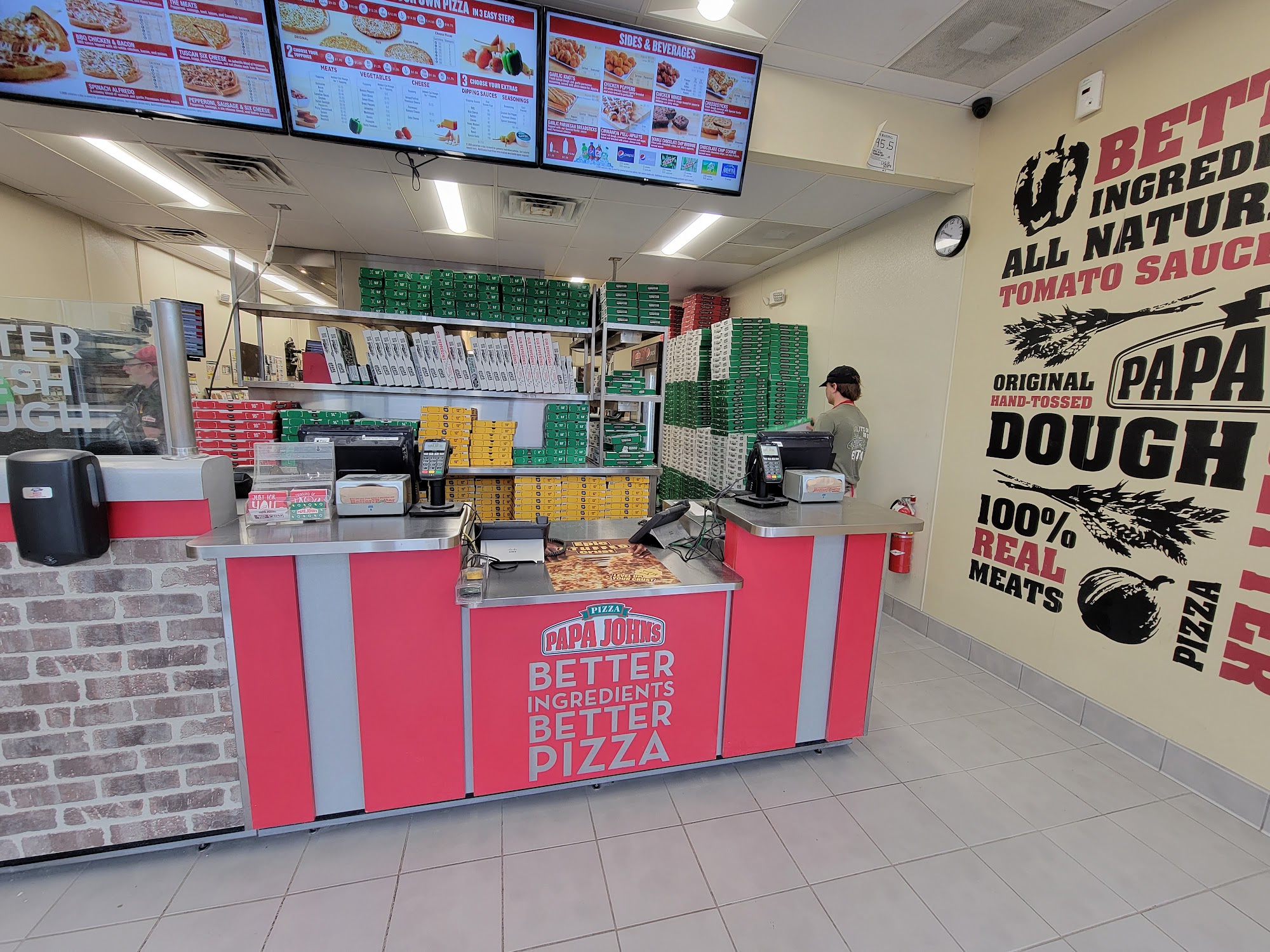 Papa Johns Pizza Menu