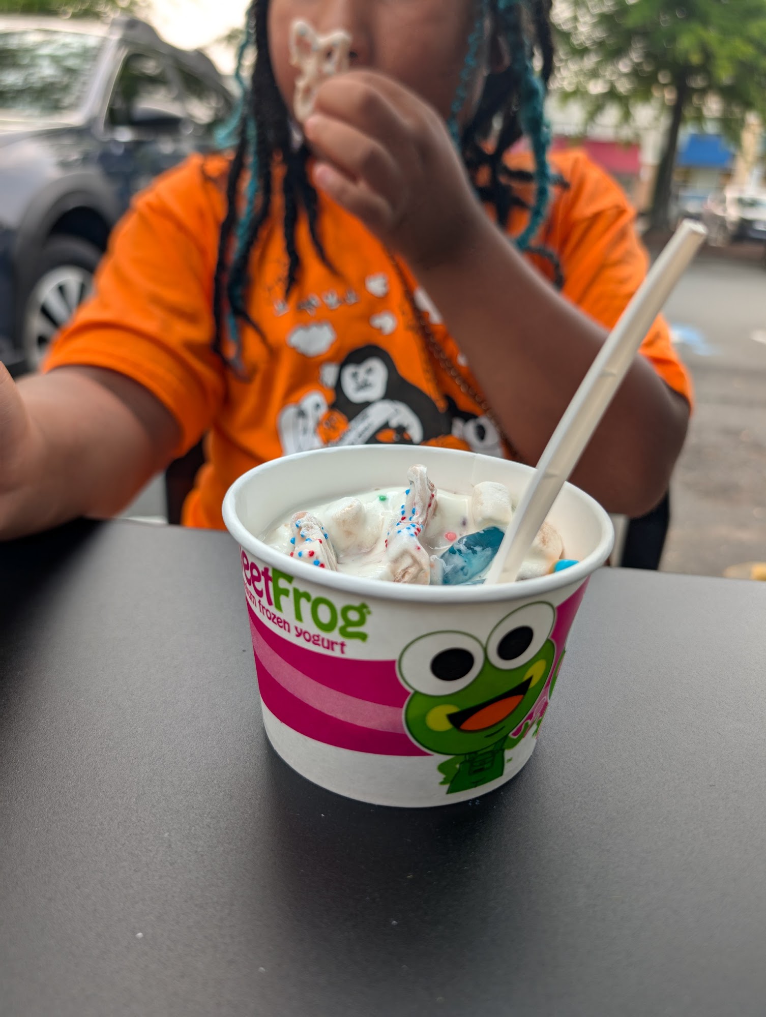 sweetFrog Menu