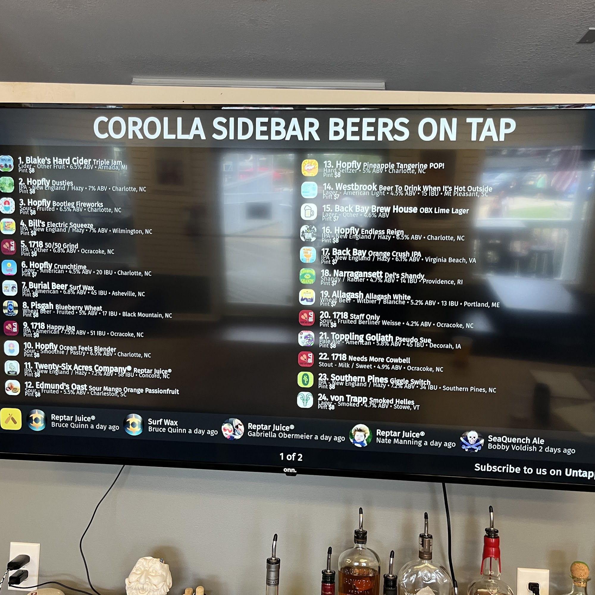 Corolla SideBar
