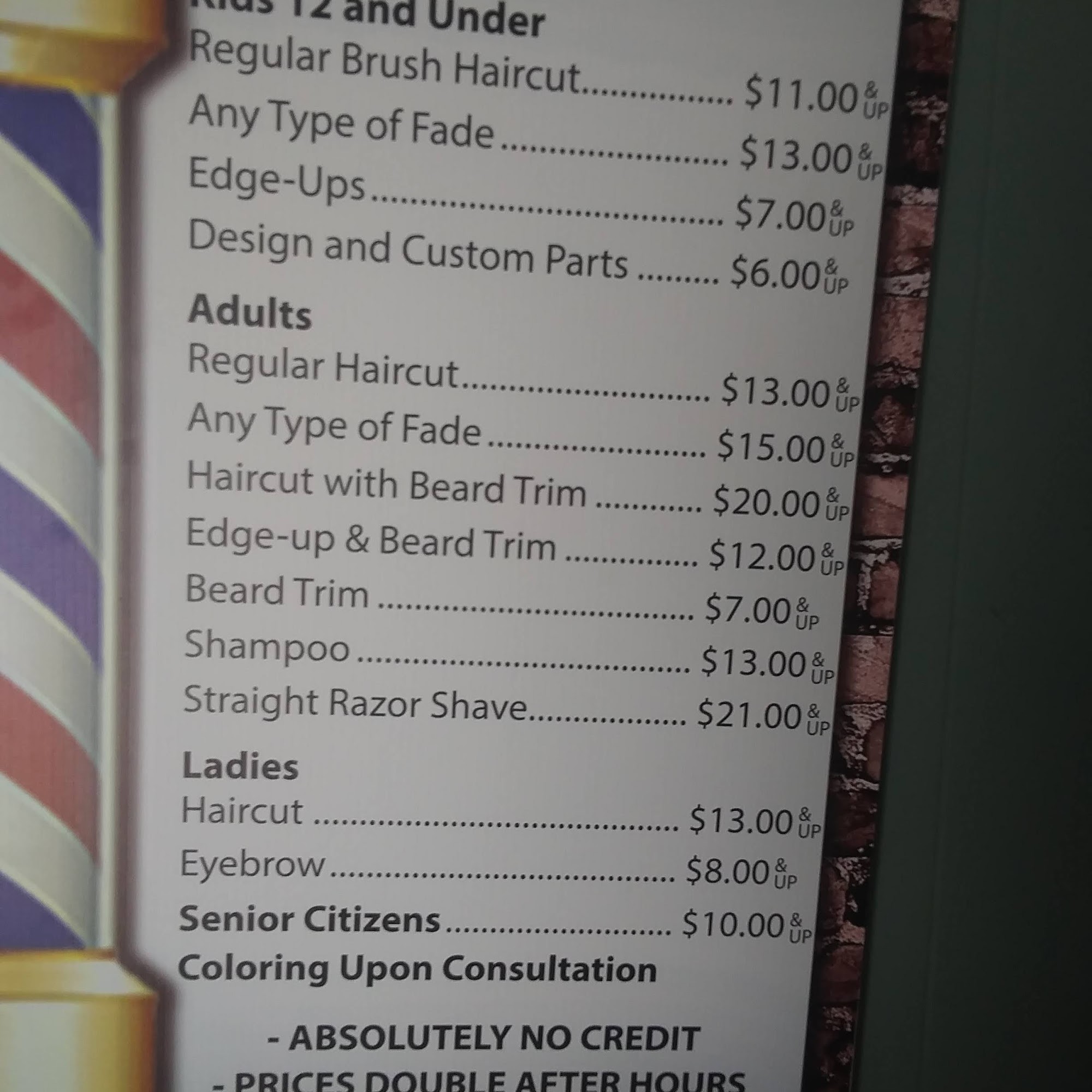 Golden Touch Barber Shop, Dudley Nc 3451 S U.S. 117 Alt Hwy, Dudley North Carolina 28333