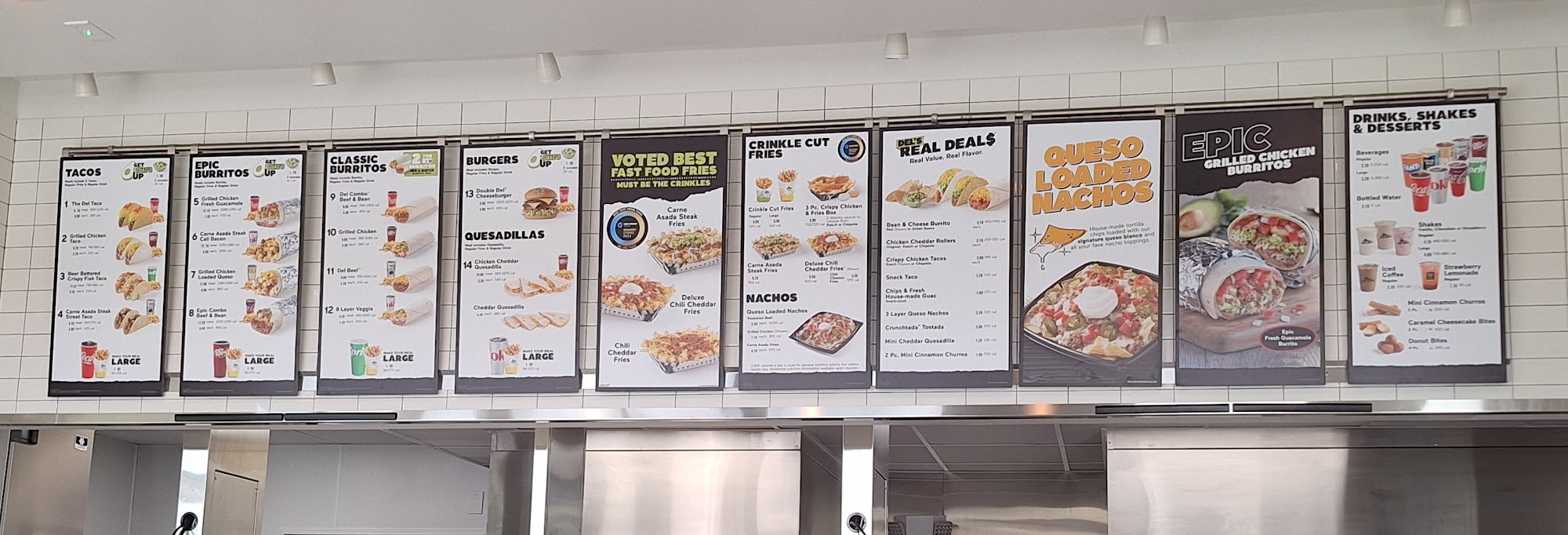 Del Taco Menu