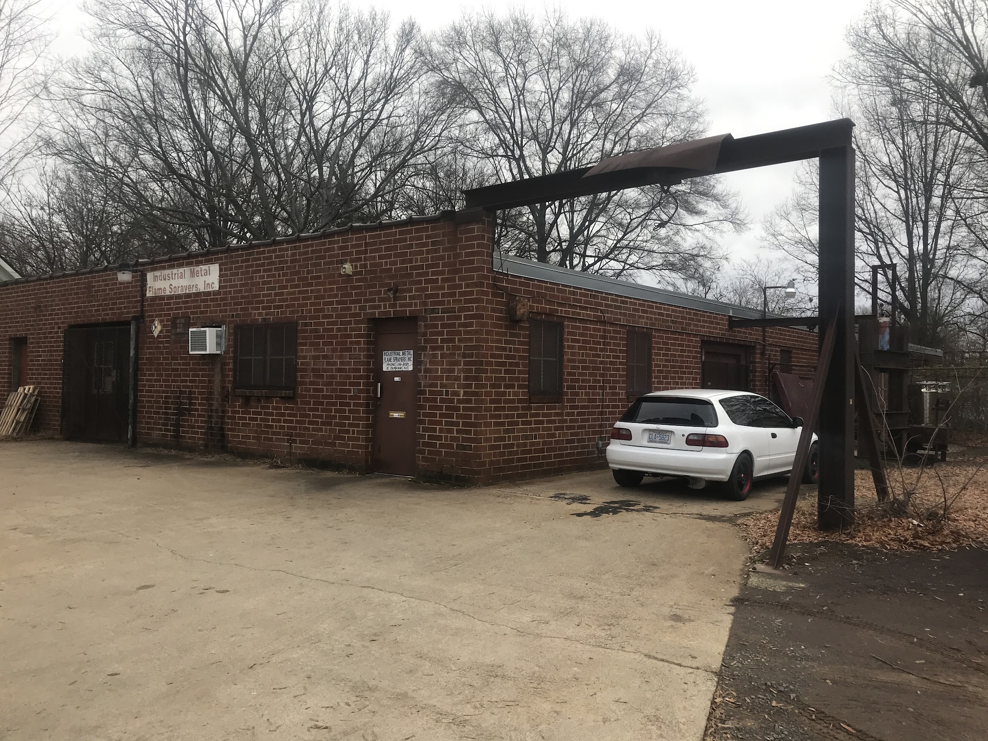 Industrial Metal Flame Sprayers inc. Durham