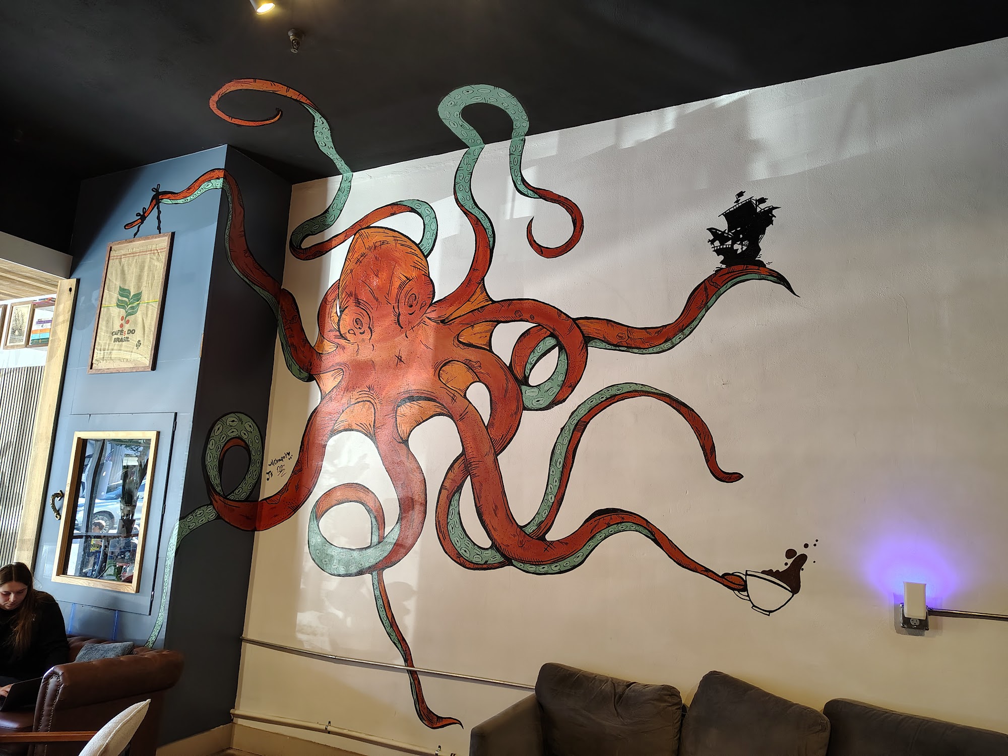 The Kraken Coffeehouse Menu