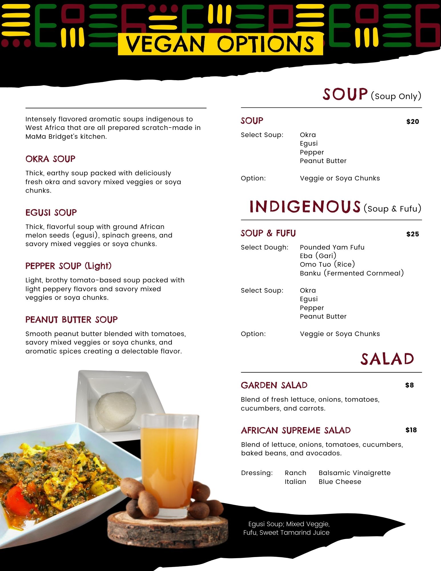 Taste of West Africa 116 Person St, Fayetteville, NC 28301