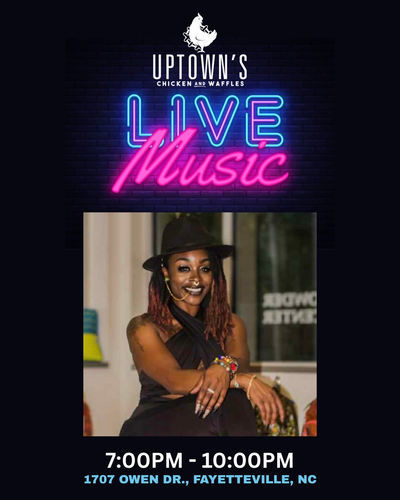 Dine-Out Gourmet Chicken Sausage & Waffles