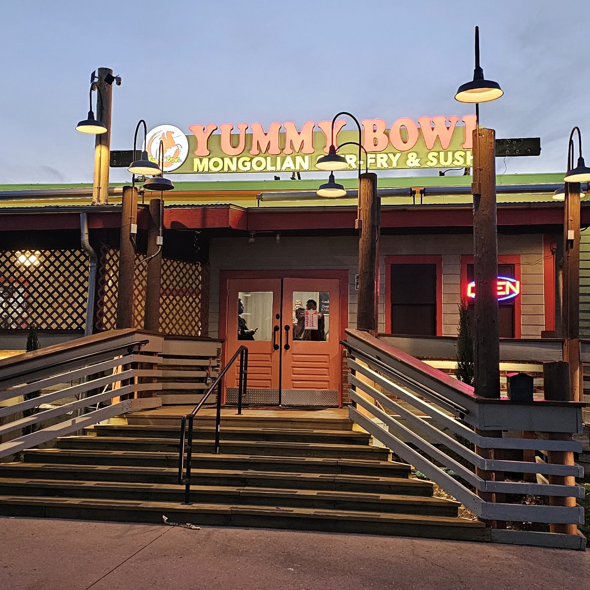 Yummy Bowl - Mongolian Stir-Fry & Sushi 155 N McPherson Church Rd, Fayetteville, NC 28303