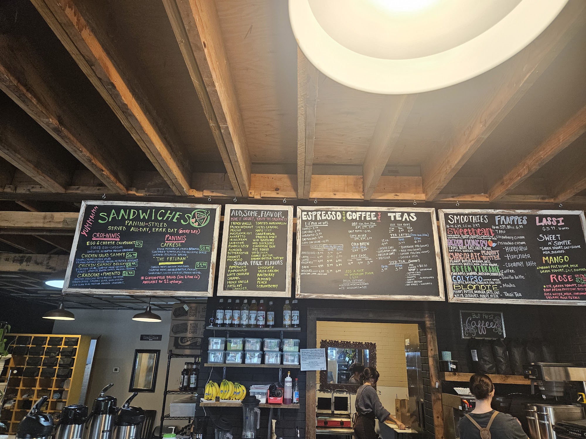 All is Well Cafe Menu