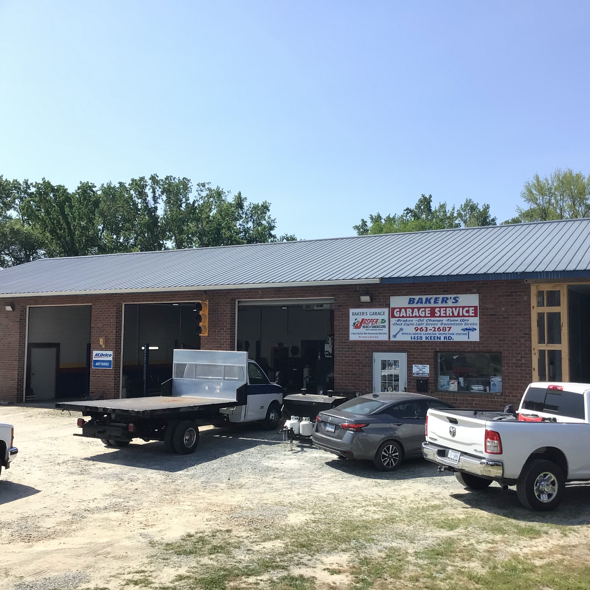 Baker's Garage Services