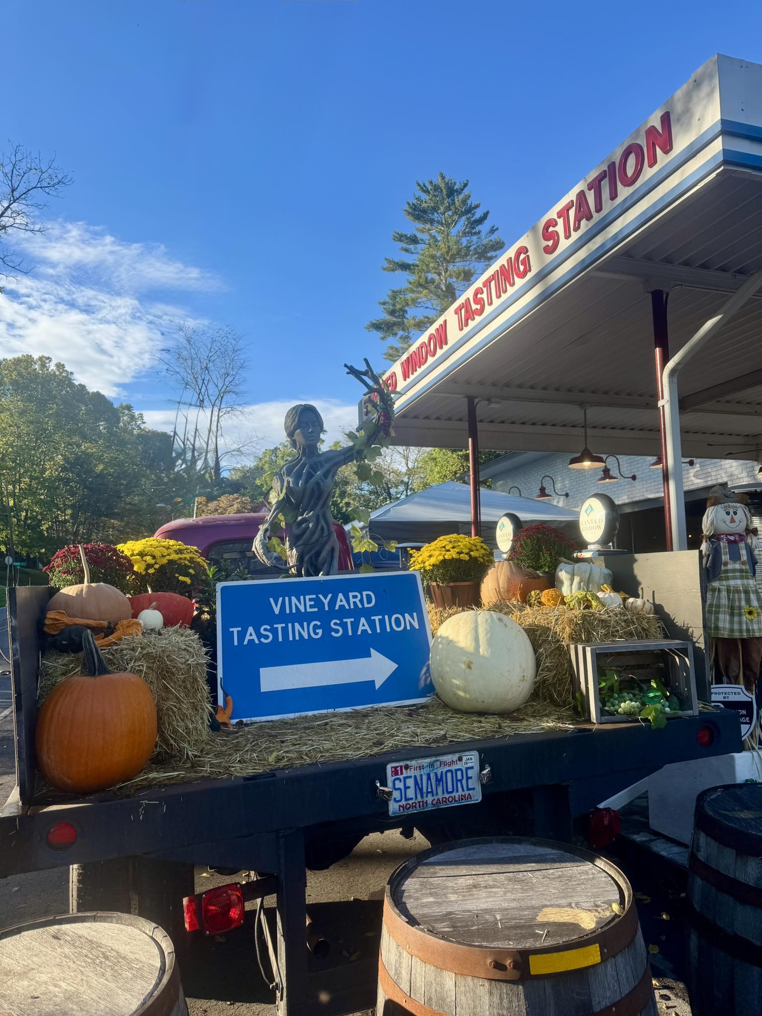 Slanted Window Tasting Station Franklin