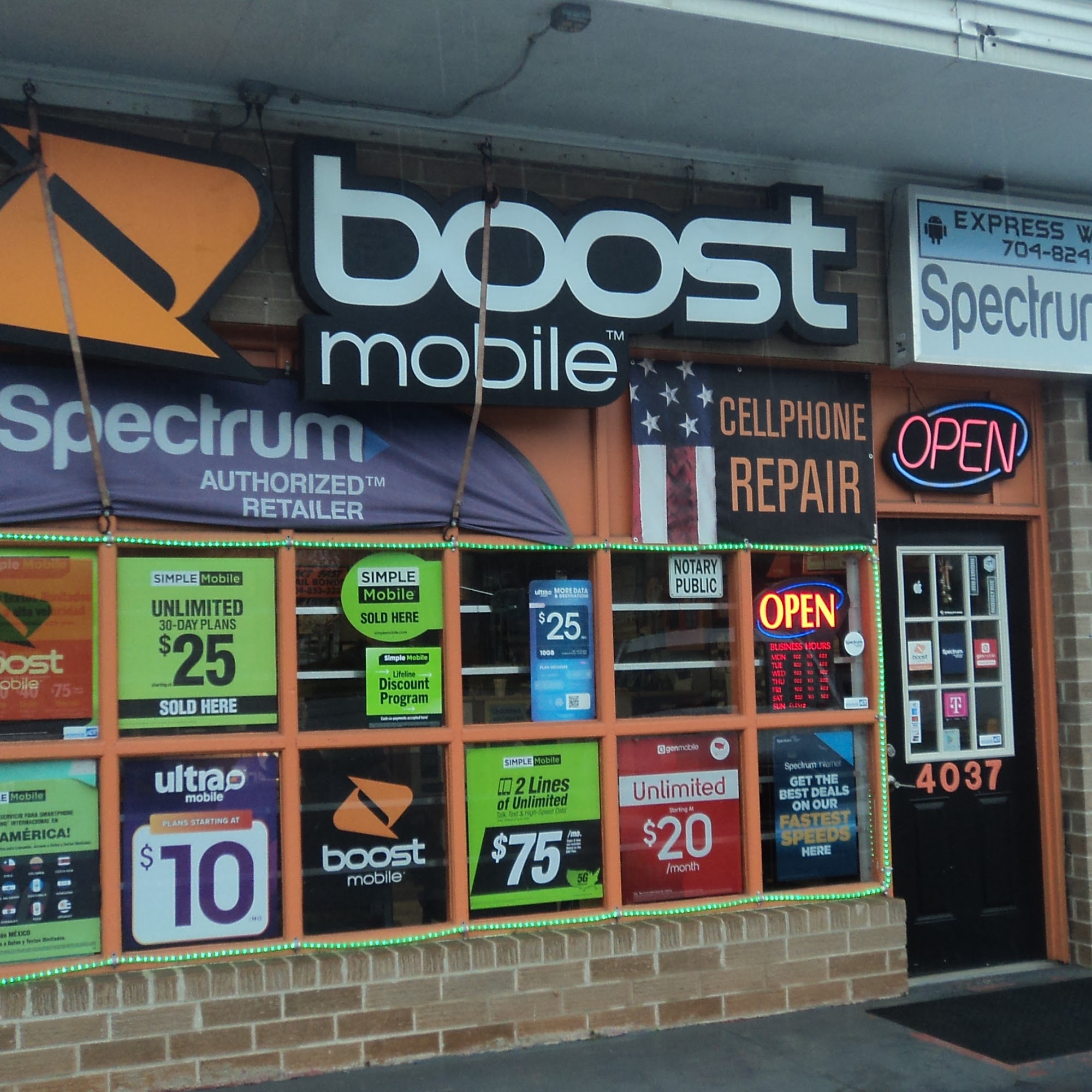 BOOST MOBILE BY EXPRESS WIRELESS