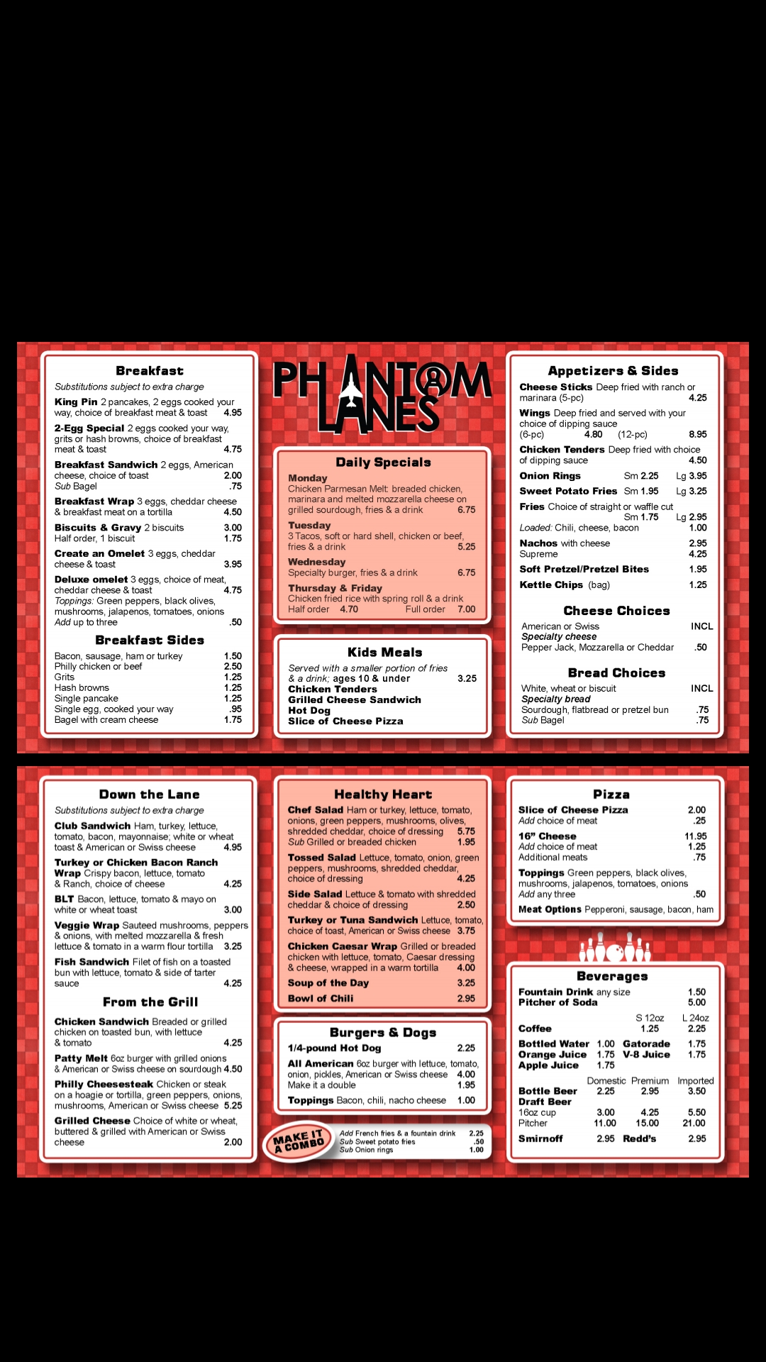 Ten Pin Cafe 1290 Andrews St, Goldsboro