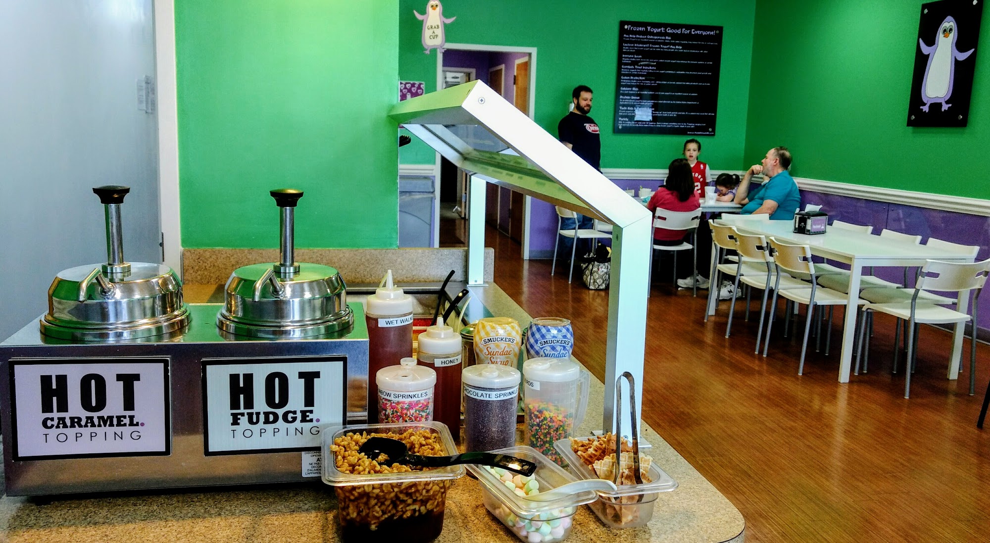 Tickle My Tongue FROYO & Hot Cobbler Menu