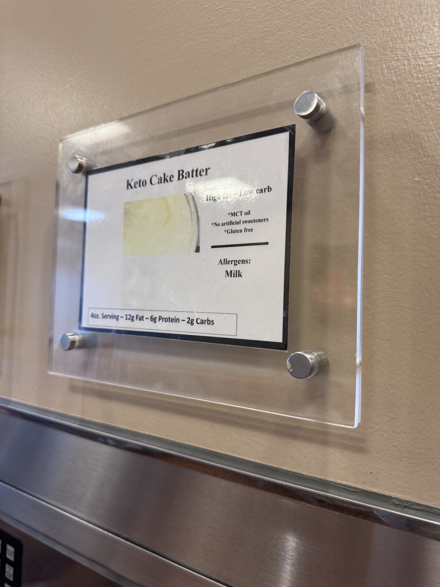 Tickle My Tongue FROYO & Hot Cobbler Menu