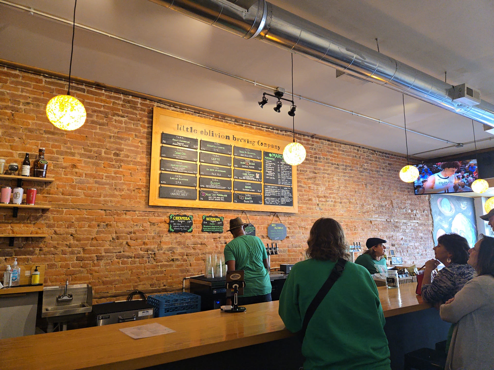 little oblivion brewing company Menu