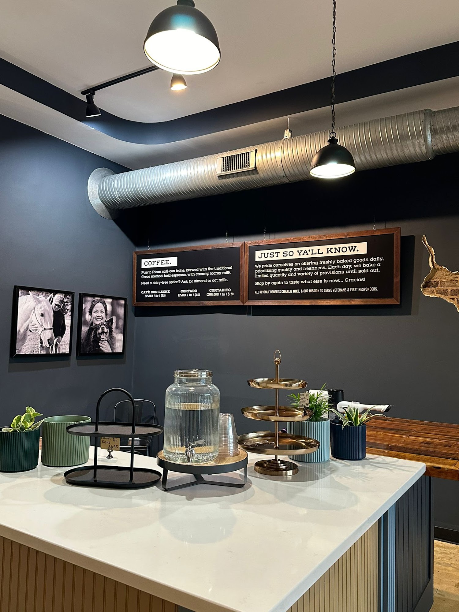 The Commissary by Charlie Mike Menu