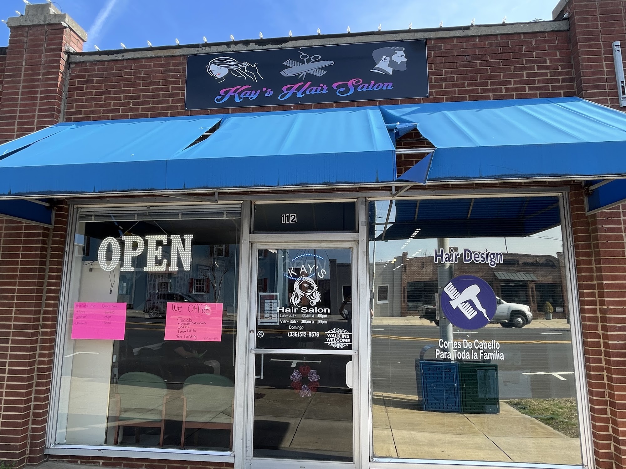 Kay's Hair Salon 112 S Main St, Graham North Carolina 27253